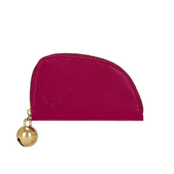 Shield Coin Case With Bell Charm