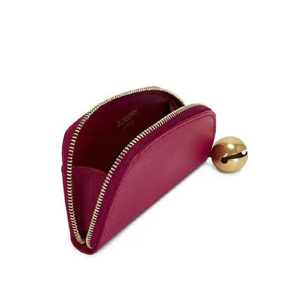 Shield Coin Case With Bell Charm