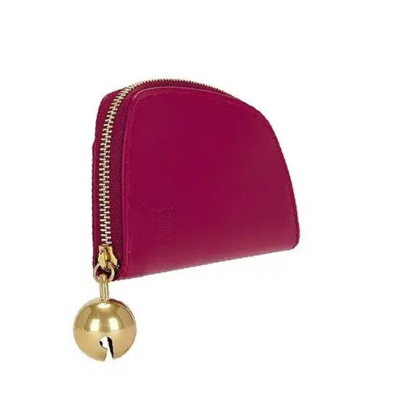 Shield Coin Case With Bell Charm