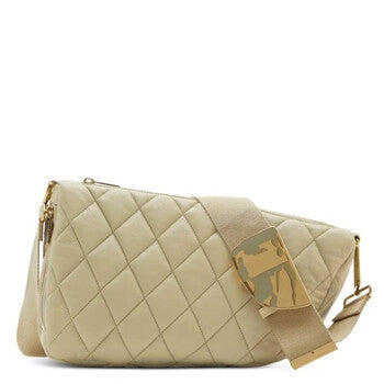 Shield Diamond-Quilted Shoulder Bag