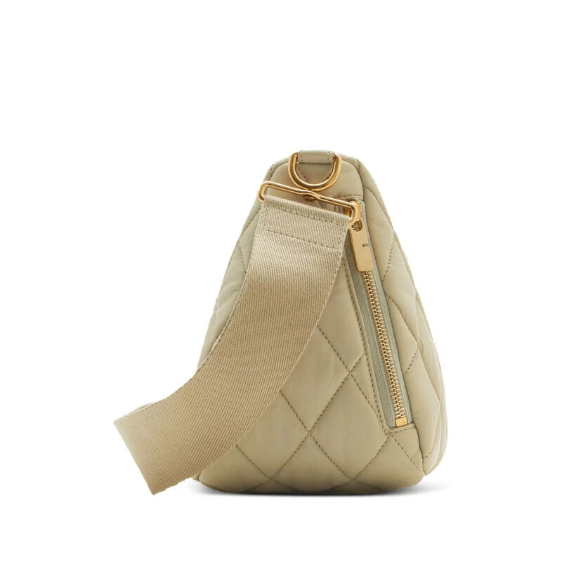 Shield Diamond-Quilted Shoulder Bag