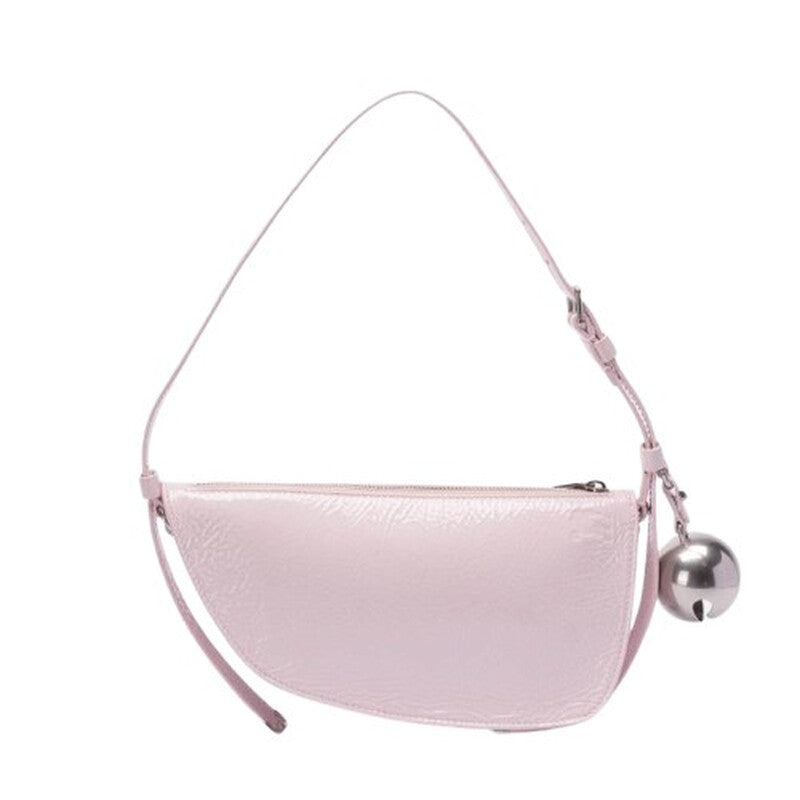Shield Sling Leather Shoulder Bag