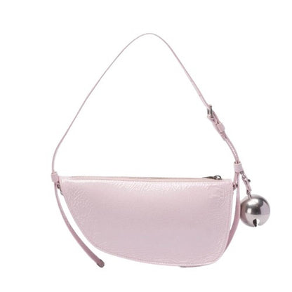 Shield Sling Leather Shoulder Bag