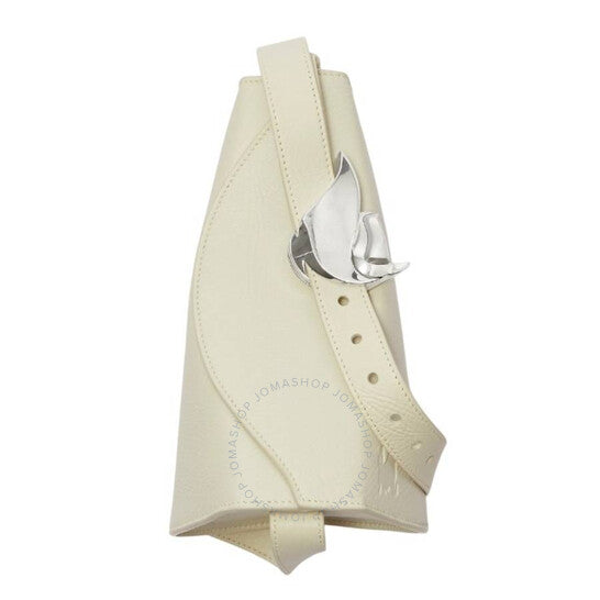 حقيبة كتف صغيرة من الجلد من بربري