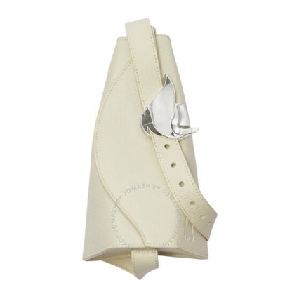 حقيبة كتف صغيرة من الجلد من بربري