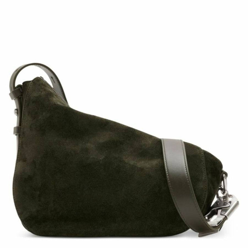 Small Knight Suede Shoulder Bag