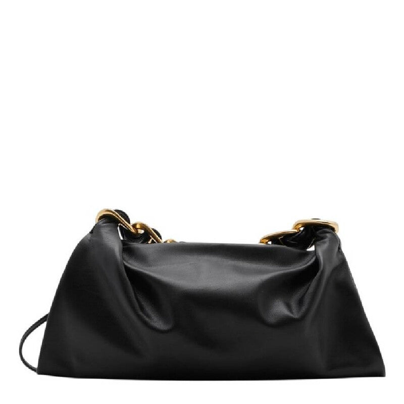 Small Swan Smooth Leather Shoulder Bag