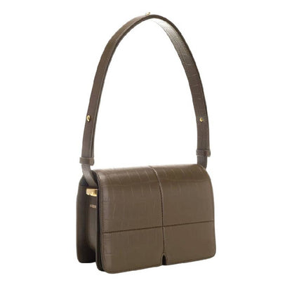 Snip Adjustable Strap Leather Shoulder Bag