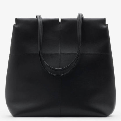 Snip Ekd Embossed Leather Tote
