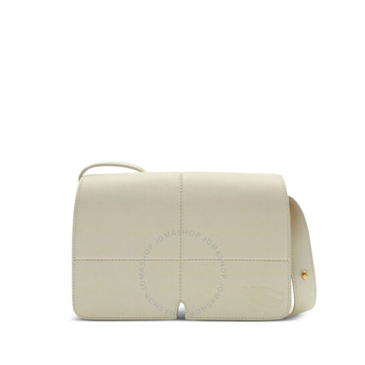 Burberry, Snip Foldover-Top Calf Leather Shoulder Bag