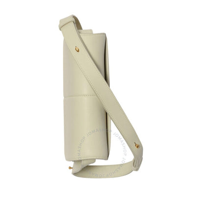 Burberry, Snip Foldover-Top Calf Leather Shoulder Bag