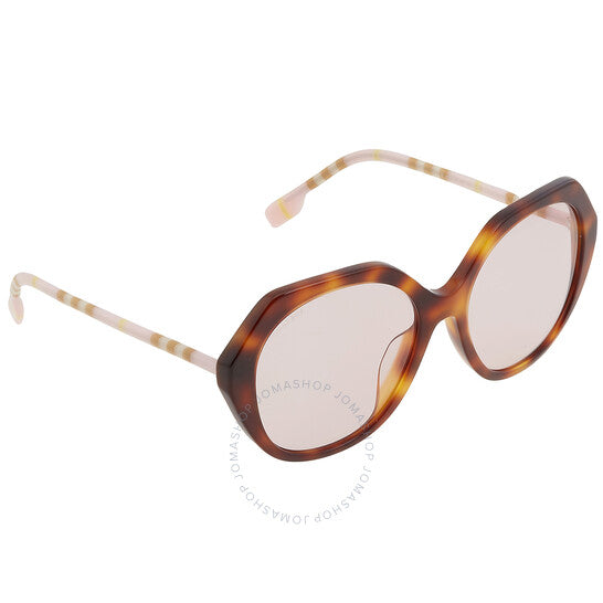 نظارات شمسية نسائية بربري فانيسا الوردية الهندسية