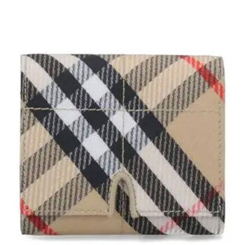 Vintage Check Trifold Wallet