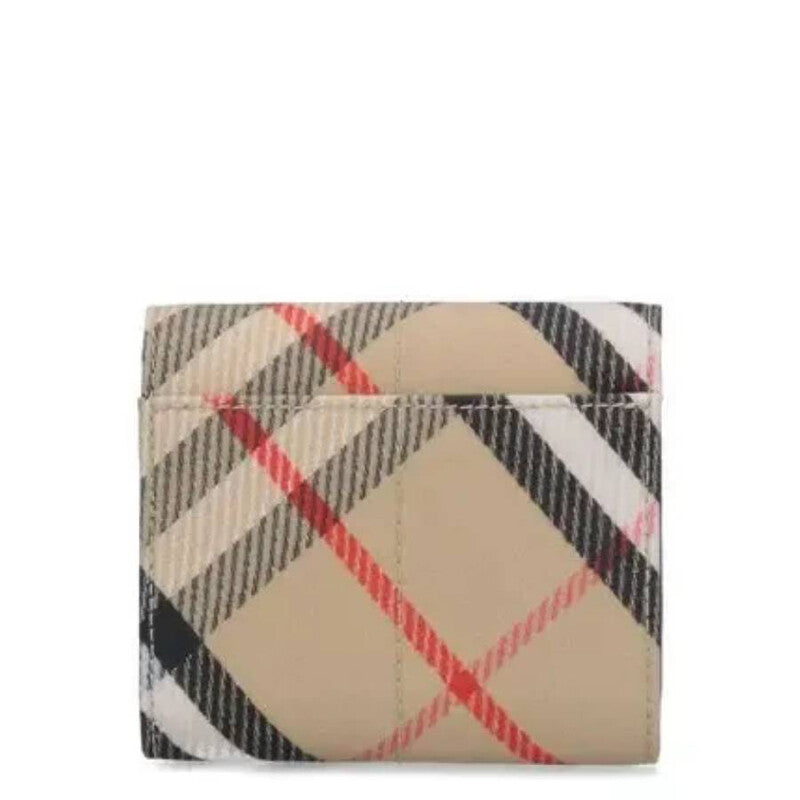 Vintage Check Trifold Wallet