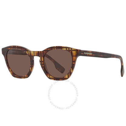 Burberry, Yvette Brown Cat Eye Ladies Sunglasses