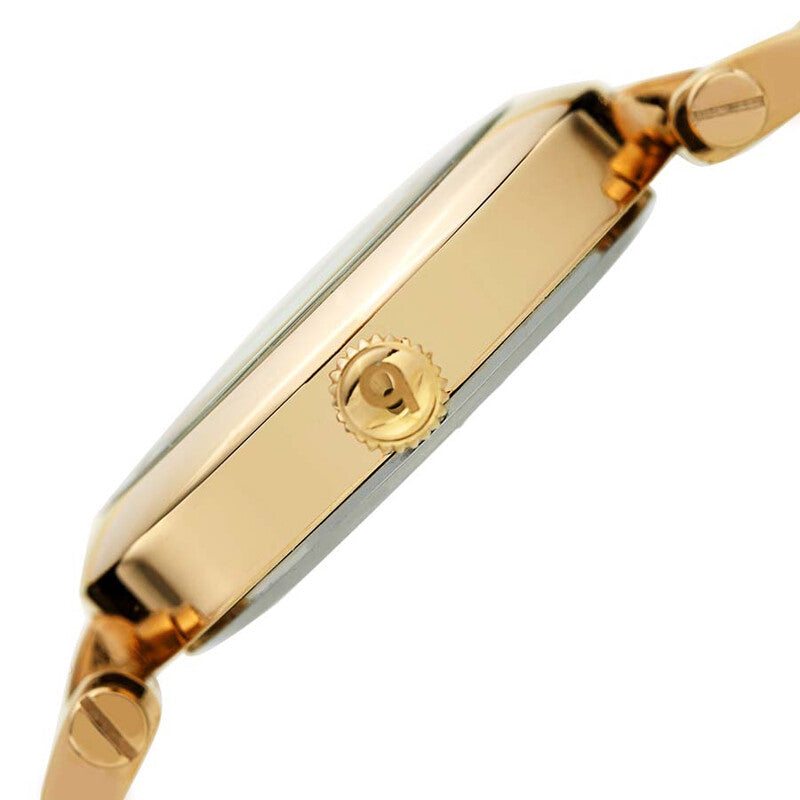 Flower Marker Quartz Diamond Green Dial Ladies Watch