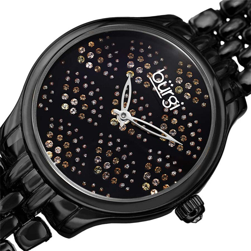 Ladies Swarovski Crystal Pebble Style Bracelet Watch