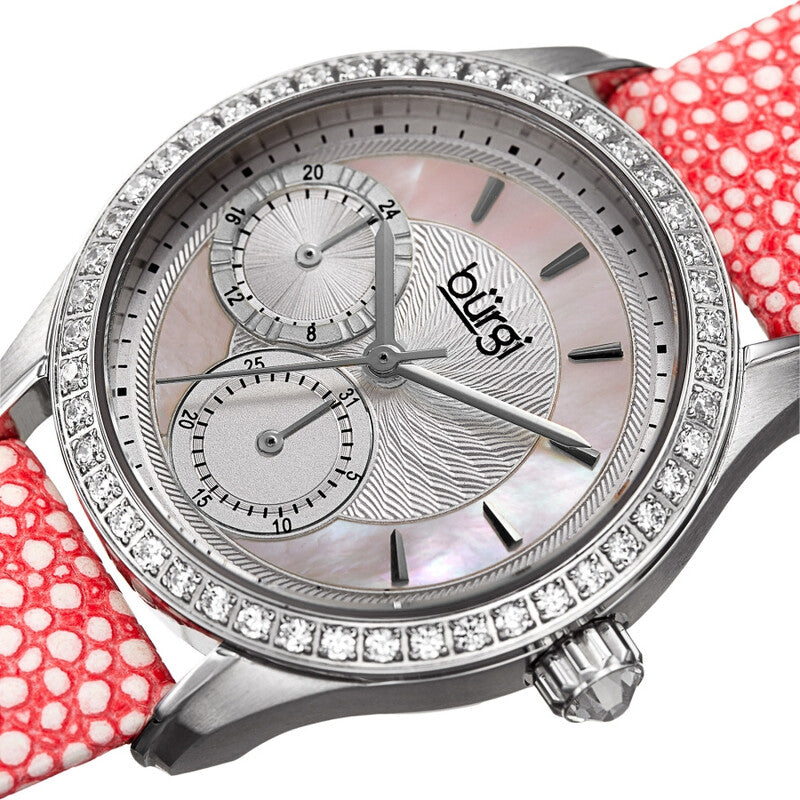 Quartz Mother of Pearl Dial Ladies Watch