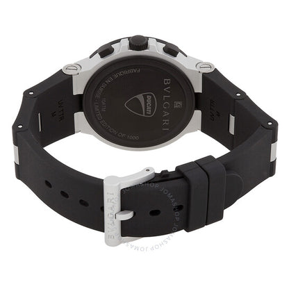 Bvlgari, Aluminium Chronograph Automatic Red Dial Men's Watch