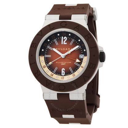 Bvlgari, Aluminium X Fender Automatic Brown Dial Men's Watch