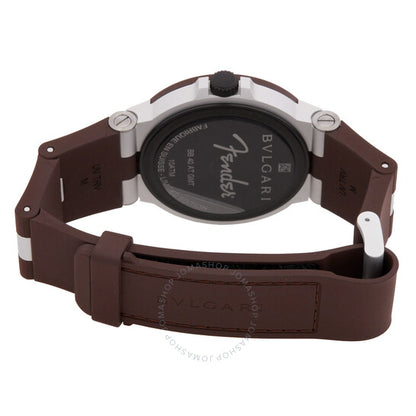 Bvlgari, Aluminium X Fender Automatic Brown Dial Men's Watch