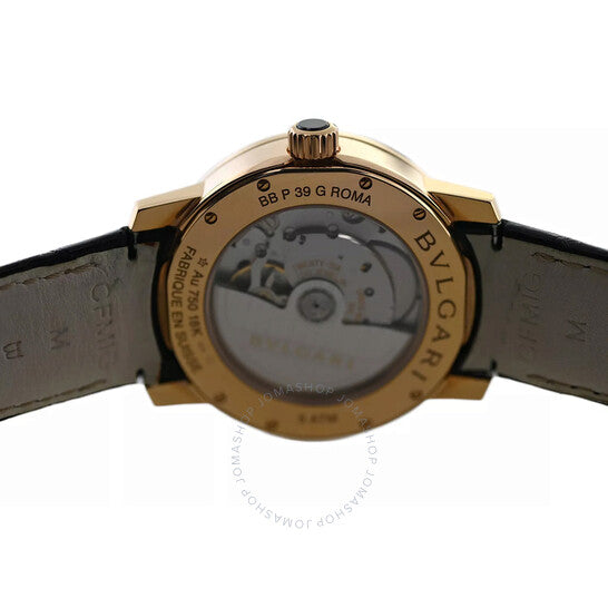 بولغاري، ساعة بولغاري روما أوتوماتيكية للرجال بمينا أسود