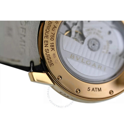 بولغاري، ساعة بولغاري روما أوتوماتيكية للرجال بمينا أسود