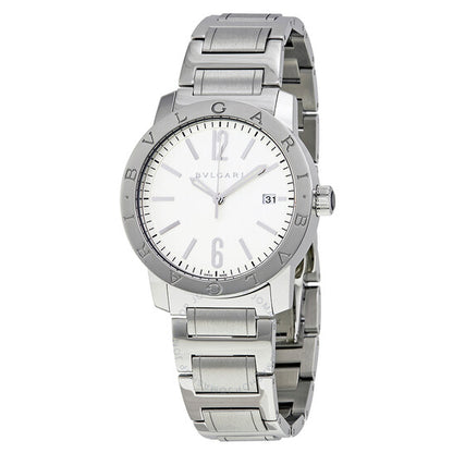 Bvlgari, Automatic Silvered Opalin Dial Men's Watch