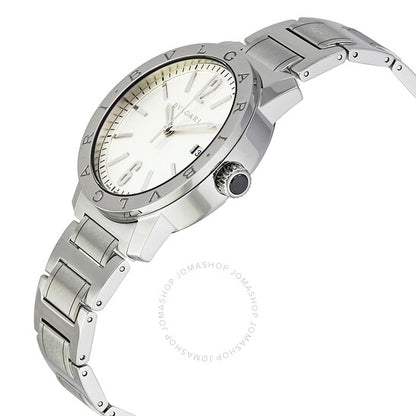 Bvlgari, Automatic Silvered Opalin Dial Men's Watch