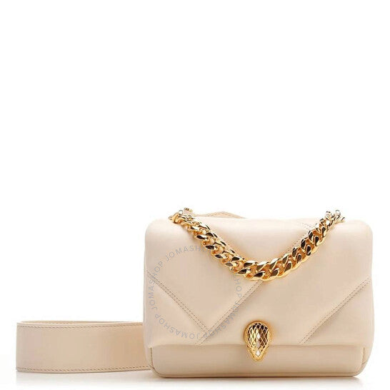 Bvlgari, Ivory Serpenti Cabochon Mini Crossbody Bag