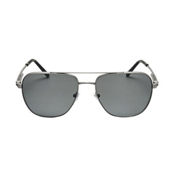 Polarized Grey Pilot Men's Sunglasses