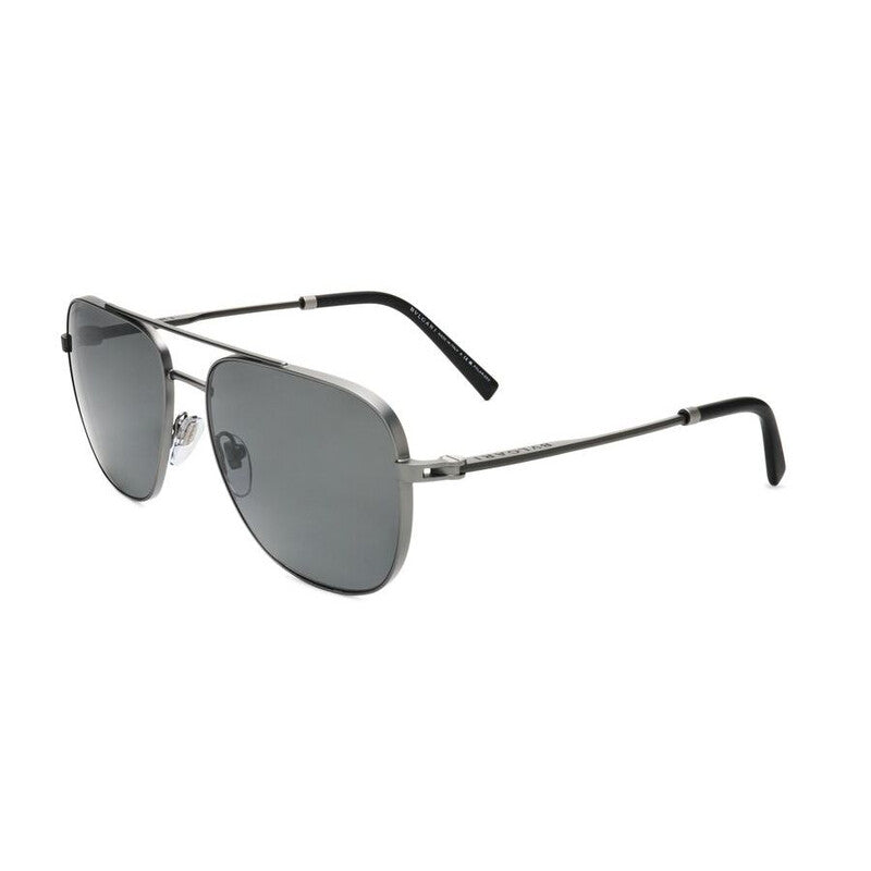 Polarized Grey Pilot Men's Sunglasses