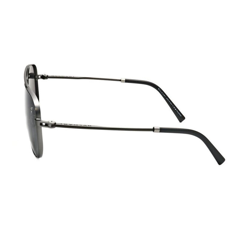 Polarized Grey Pilot Men's Sunglasses