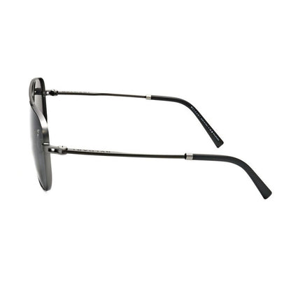 Polarized Grey Pilot Men's Sunglasses