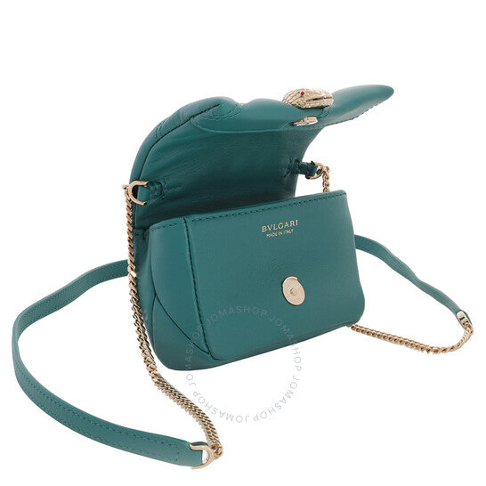 Bvlgari, Serpenti Cabochon Micro Leather Bag