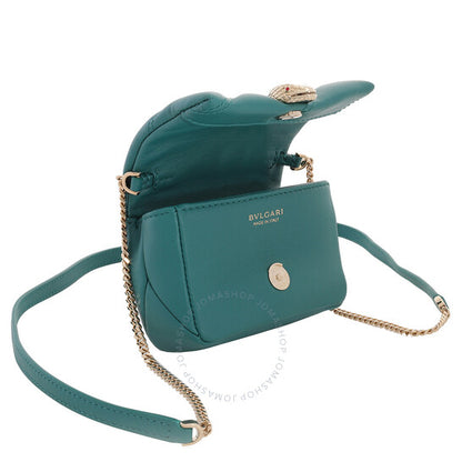 Bvlgari, Serpenti Cabochon Micro Leather Bag