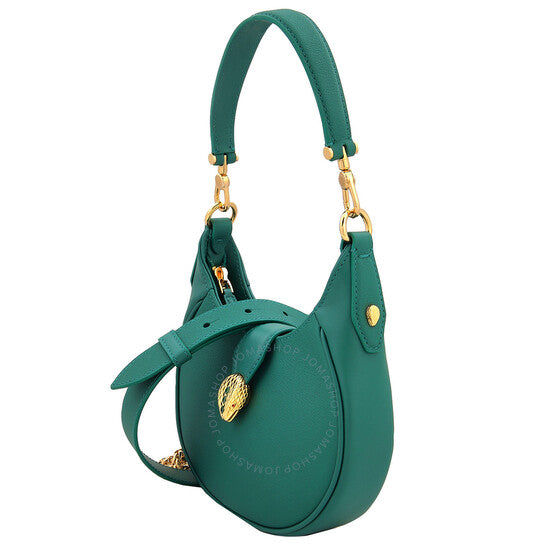 Bvlgari, Serpenti Ellipse Leather Crossbody Bag