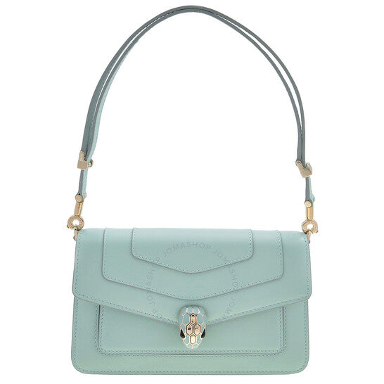 Bvlgari, Serpenti Forever Leather East-West Shoulder Bag