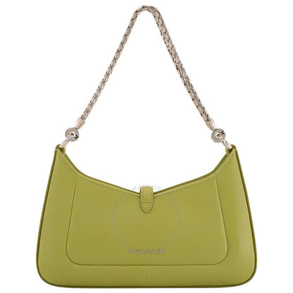 Bvlgari, Small Serpenti Baia Leather Shoulder Bag