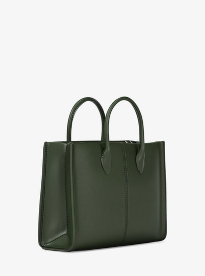 mirella medium pebbled leather tote bag