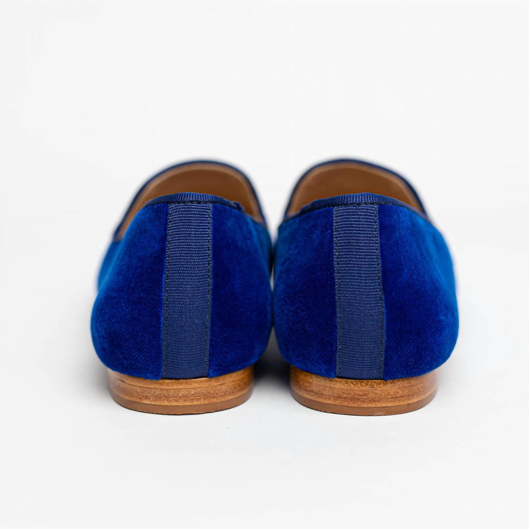 crane slipper in peacock