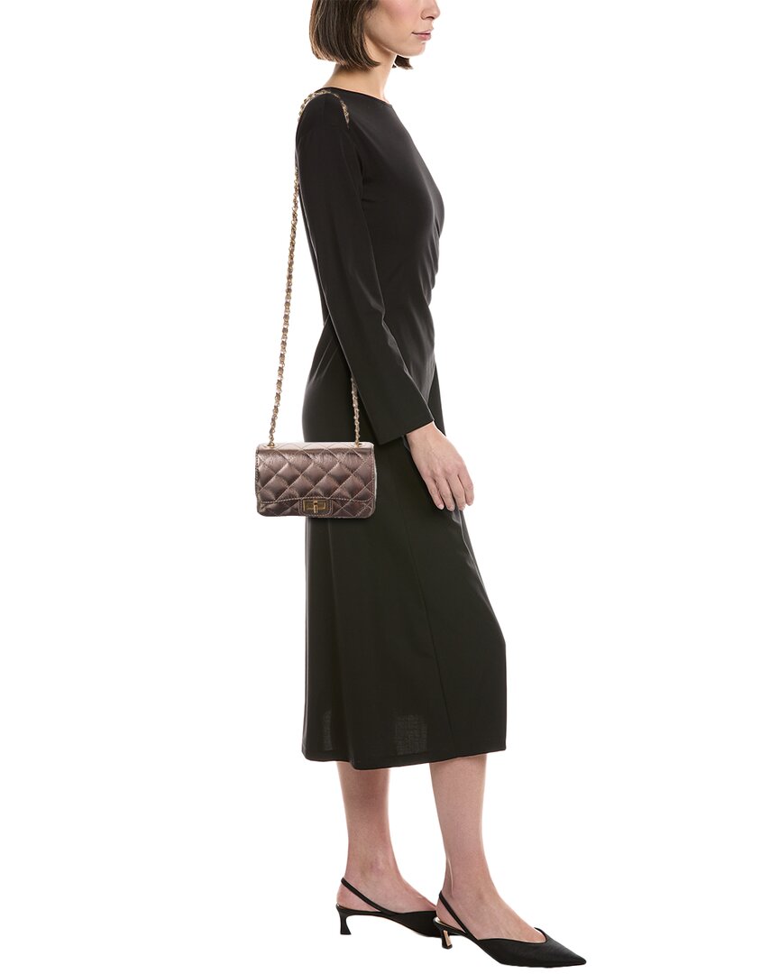 jennie metallic quilted leather crossbody