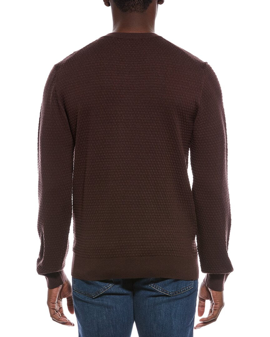popcorn stitch sweater