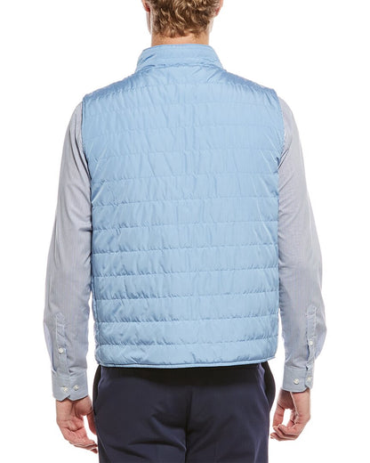reversible quilted vest