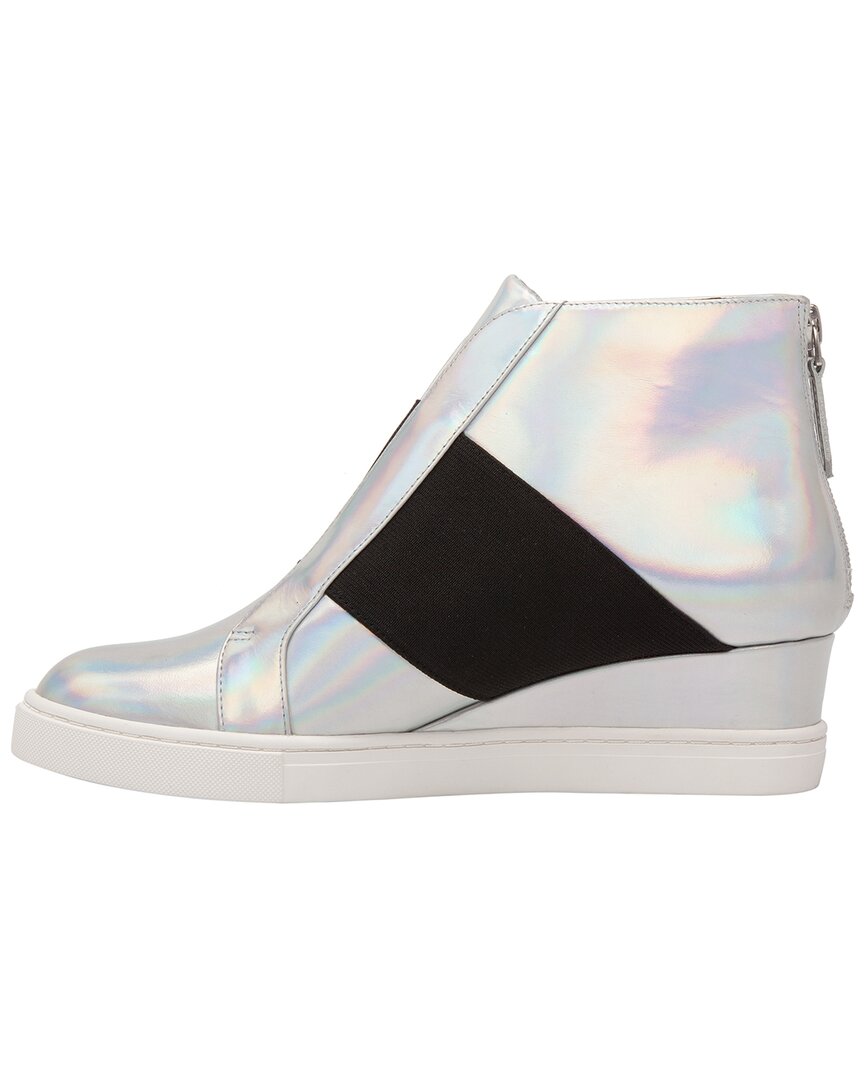amber-l leather wedge sneaker