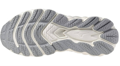 women's wave sky 8 running shoes in harbor mist-snow white (hm01)
