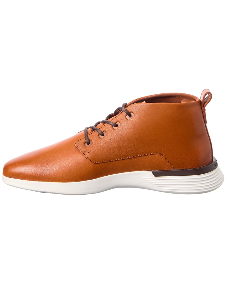 crossover leather chukka