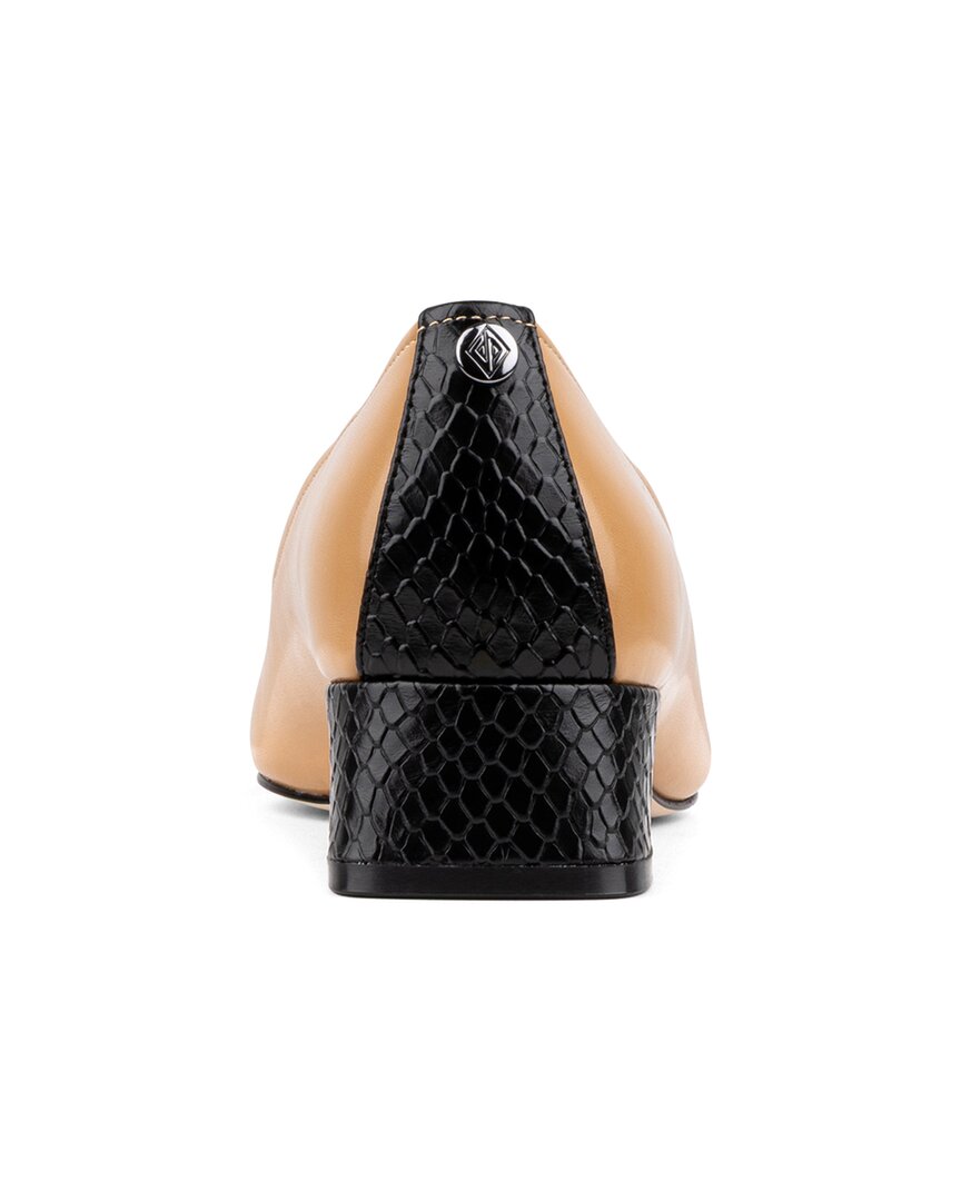 pio leather ballerina