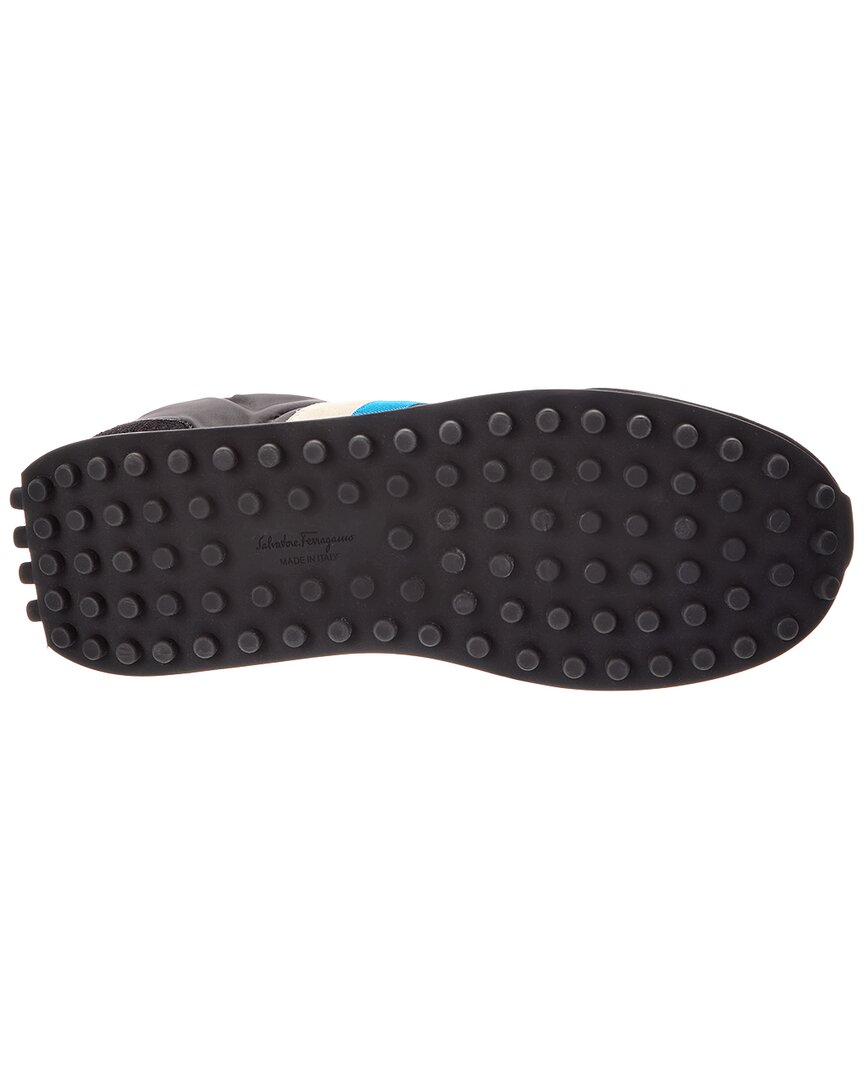 ferragamo iulio suede sneaker
