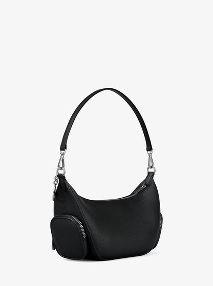 merritt small pebbled leather convertible crossbody bag